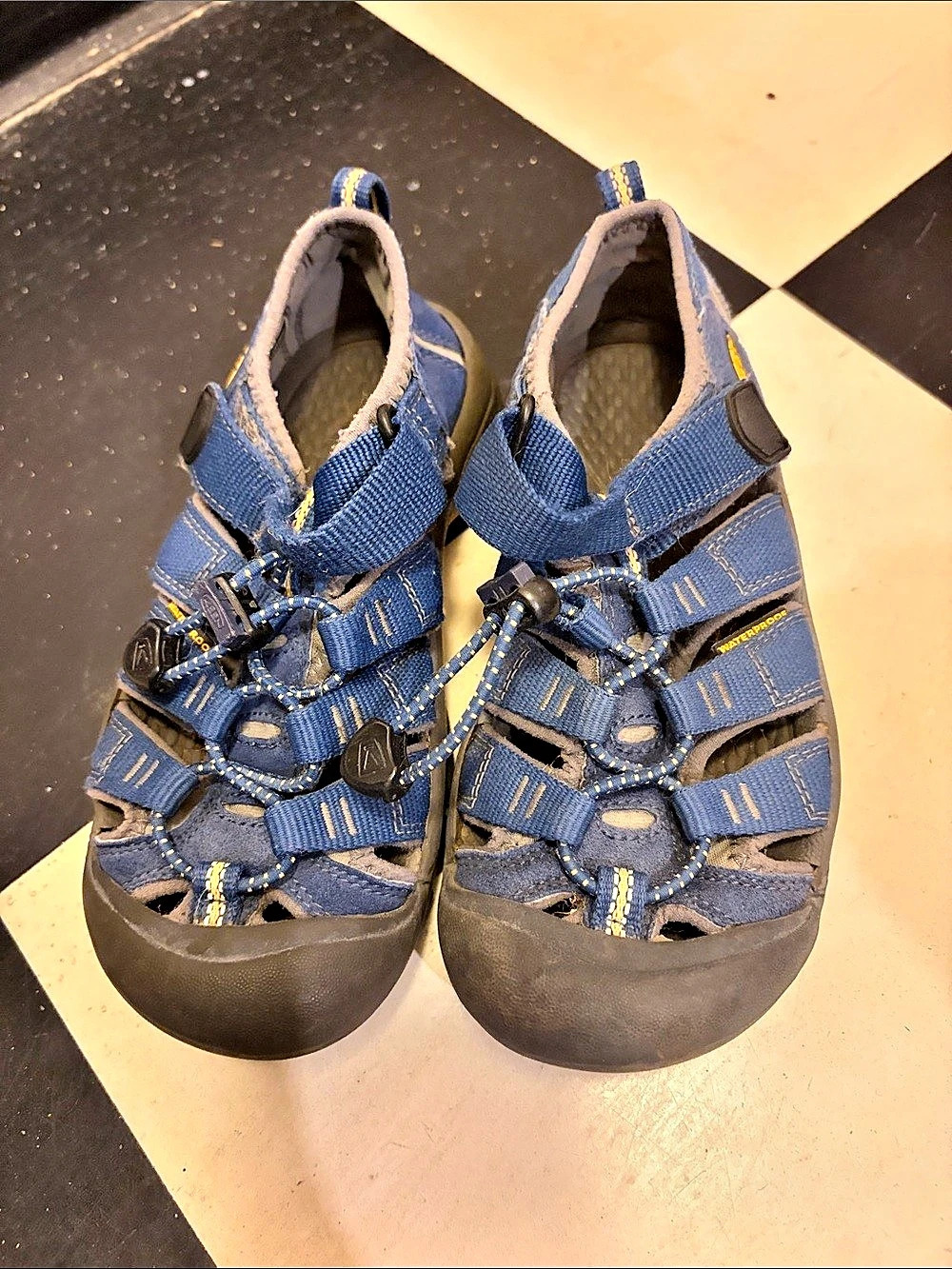 KEEN Kids' Newport H2 Sandals Blue & Gray Sandals
